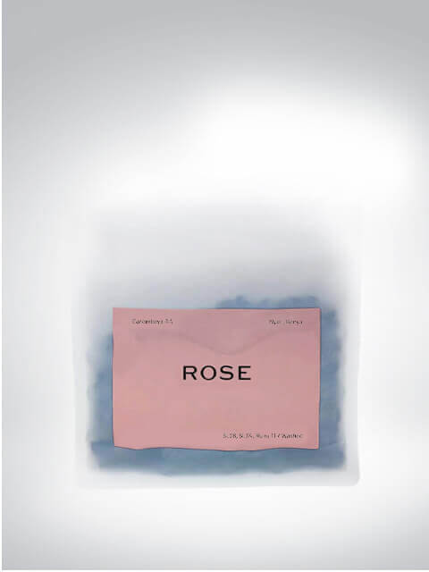 Eine minimalistische Verpackung für die 'Rose' Kaffeemischung aus Nyeri, Kenia