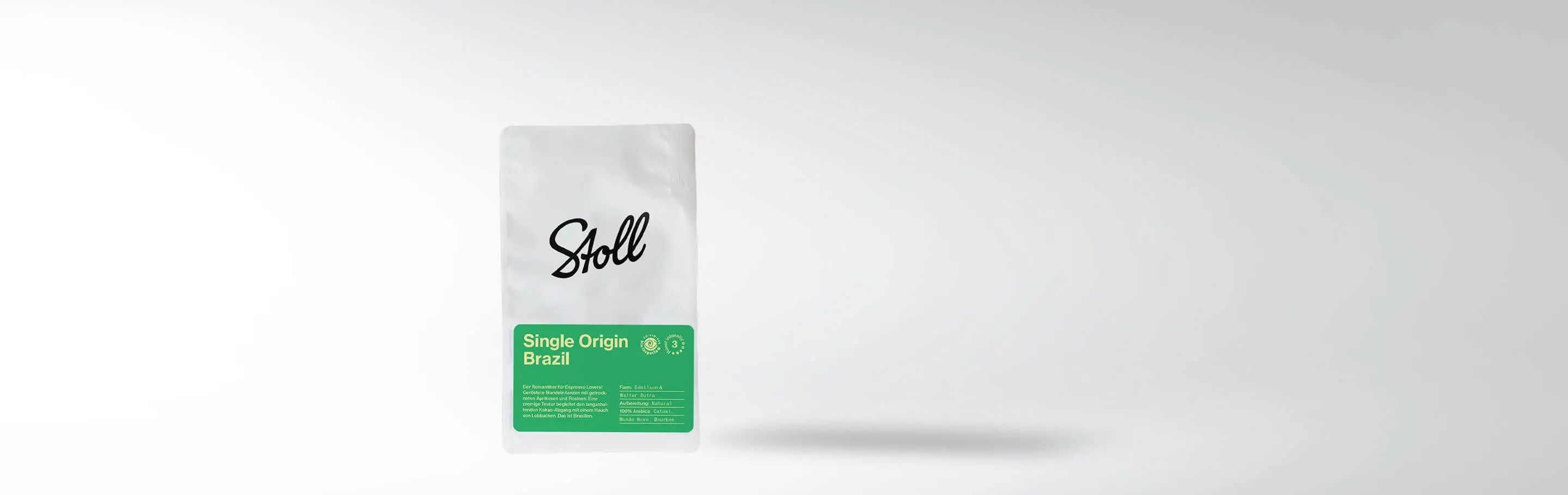 Packaging of Stoll Coffee Single Origin Brazil