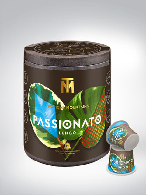 Tropical Mountains Passionato 21, Nespresso kompatibel