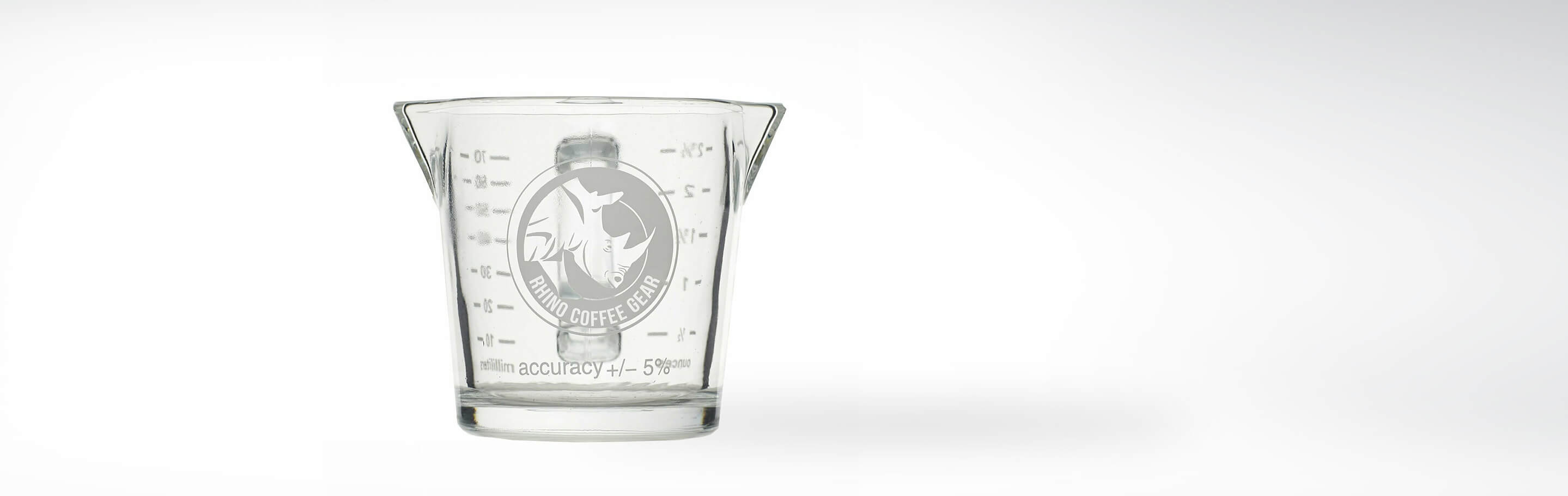 Rhino Shot Glass - Single Spout